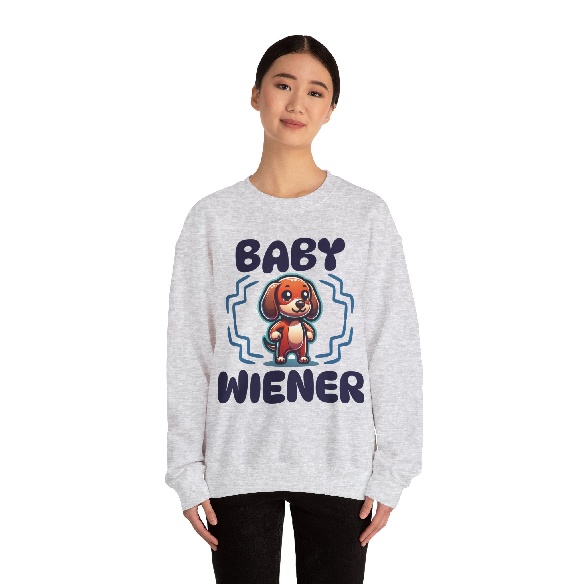 Dachshund Crewneck, Baby Wiener Doxie sweatshirt, Wiener Mom shirt, Doxie Lover Gift, Dachshund Owner Gift, Dog Mom Shirt, Wiener Tshirt